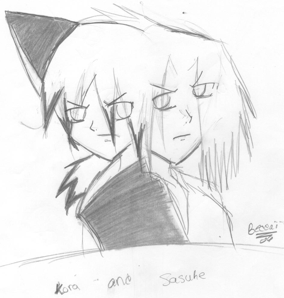 Kora and sasuke