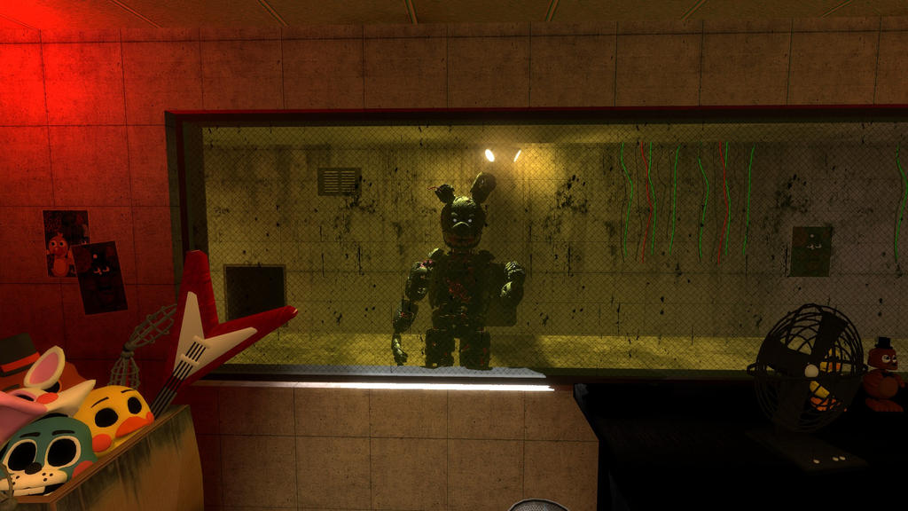 Demon Springtrap Springtrap by demondragon99 on DeviantArt