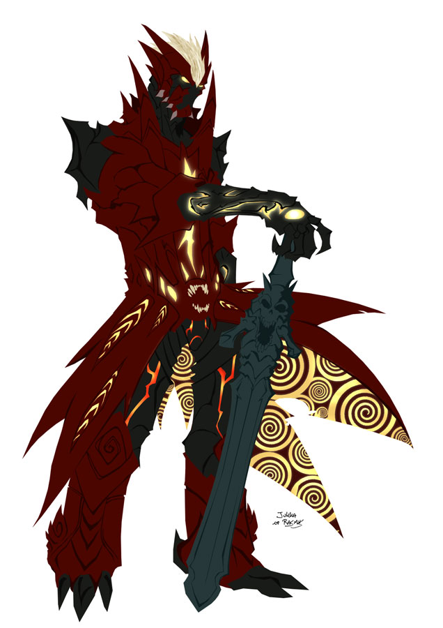 Deviltrigger colored by GravedFish on DeviantArt