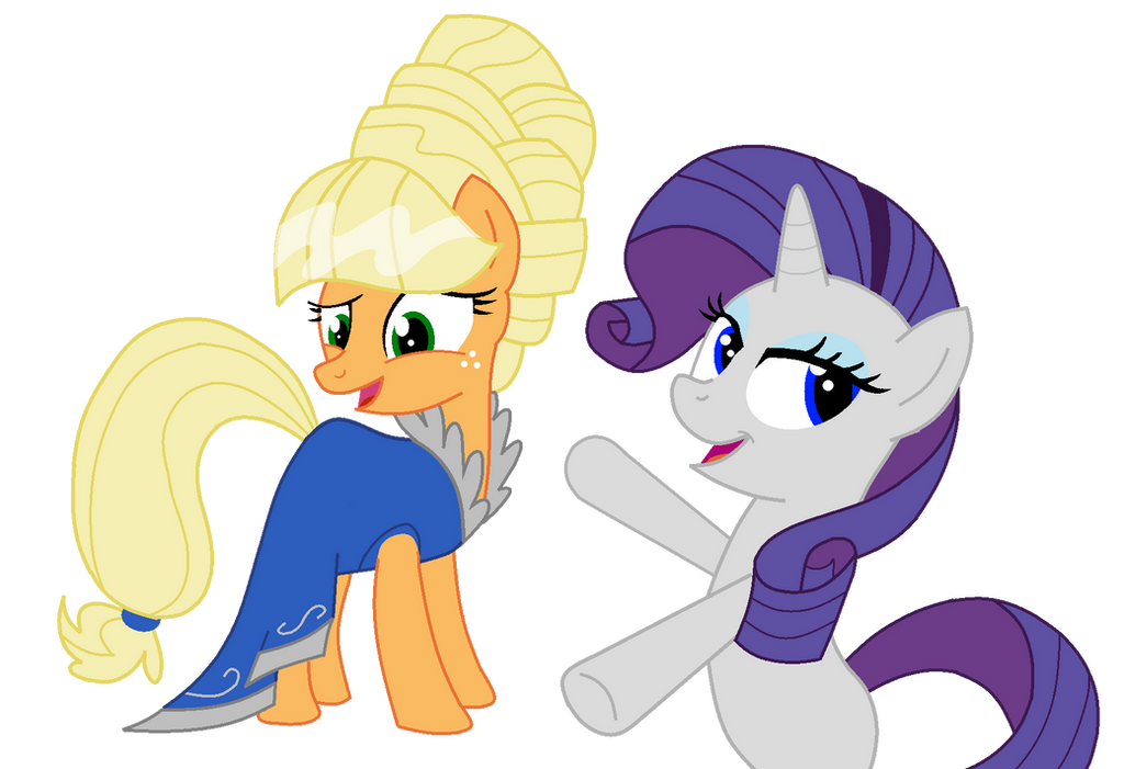 Mlp Aj Restyle AJ's new look by rarity525 on DeviantArt