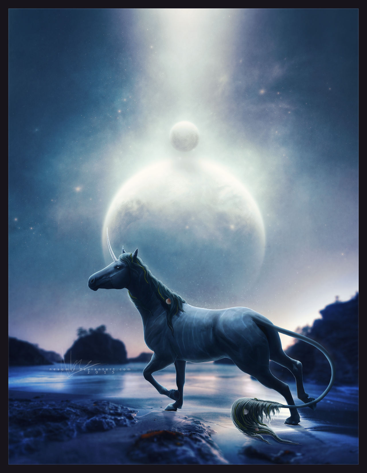 Through Space -- Comm by Neaqmir