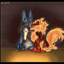 Lucario and Hawkie