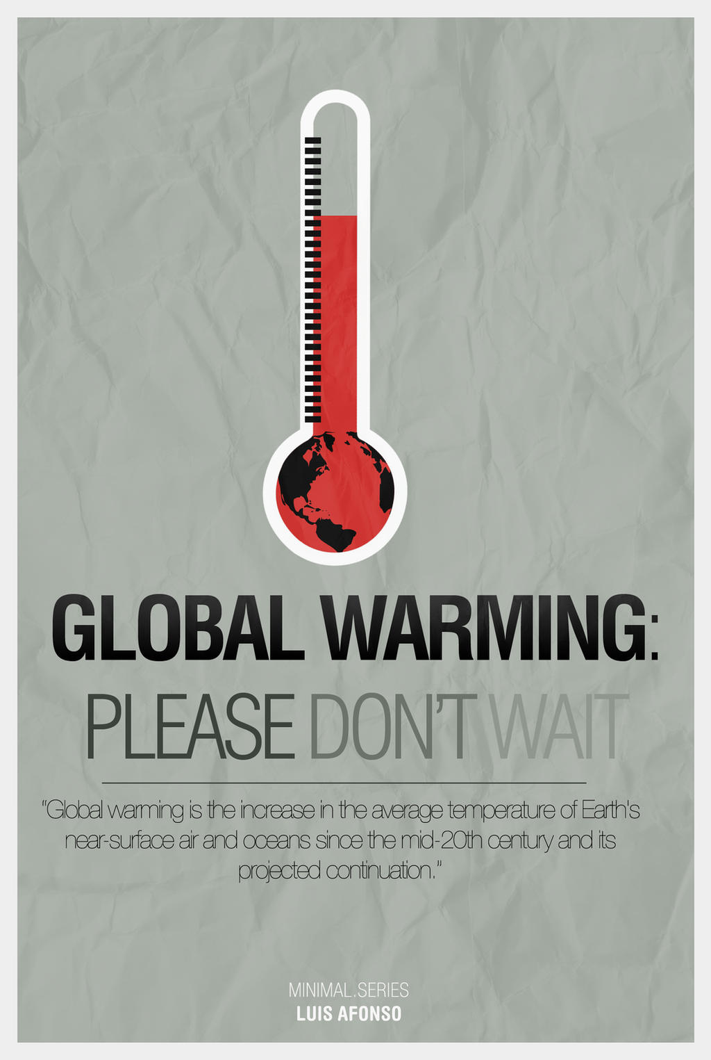 Global Warming: Don't Wait