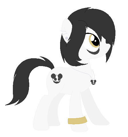 Panda themed pony