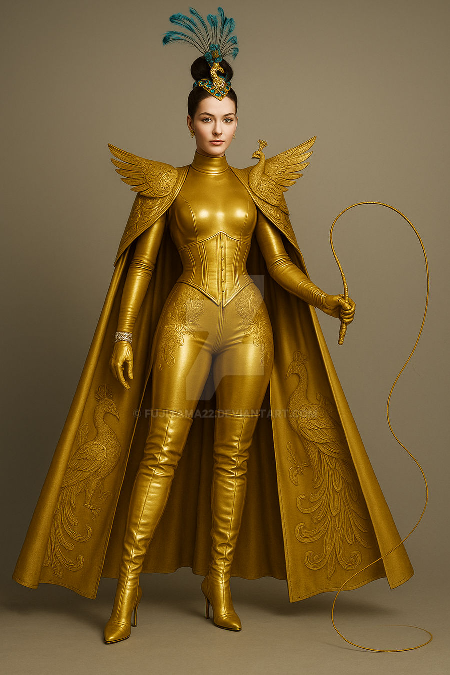 Golden Peacock Queen