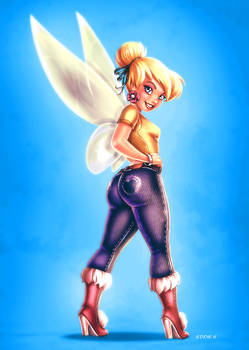 TinkerBell in Jeans