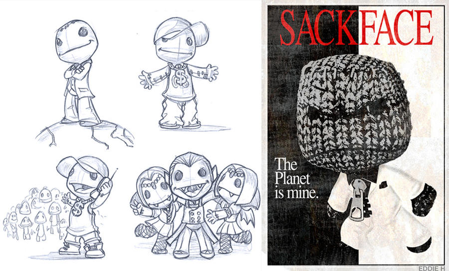 Sack Boy by EddieHolly on DeviantArt