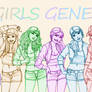 Girls Generation Lines