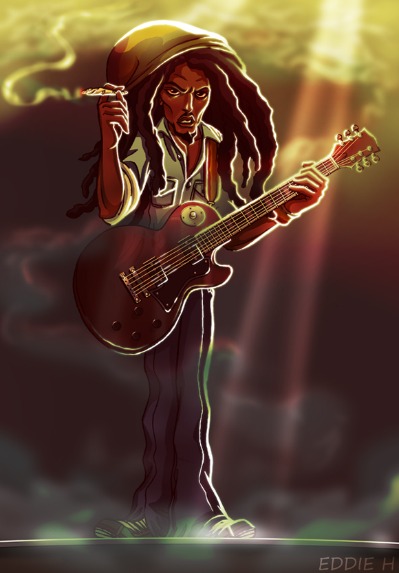 Bob Marley by EddieHolly on DeviantArt