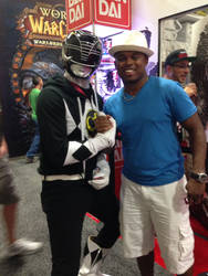 Black Ranger meets Black Ranger