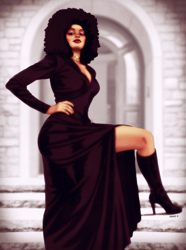 Foxy Brown by EddieHolly on DeviantArt