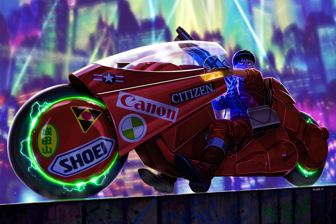 Kaneda - Akira by EddieHolly on DeviantArt