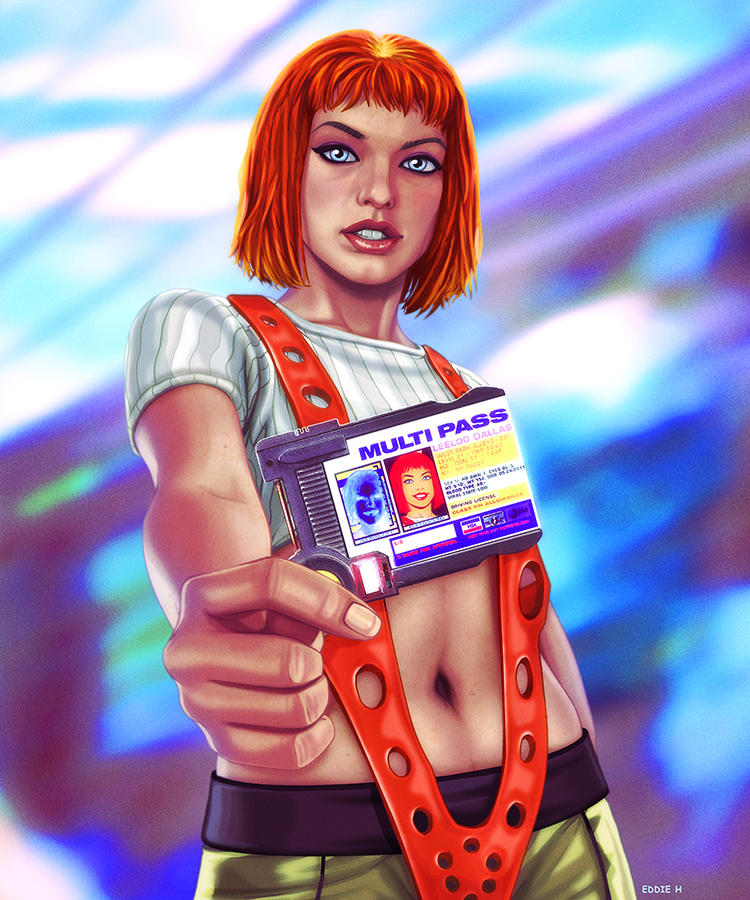 Leeloo Dallas Multipass By EddieHolly On DeviantArt leeloo-dallas-multipass-by-eddieholly-on-deviantart