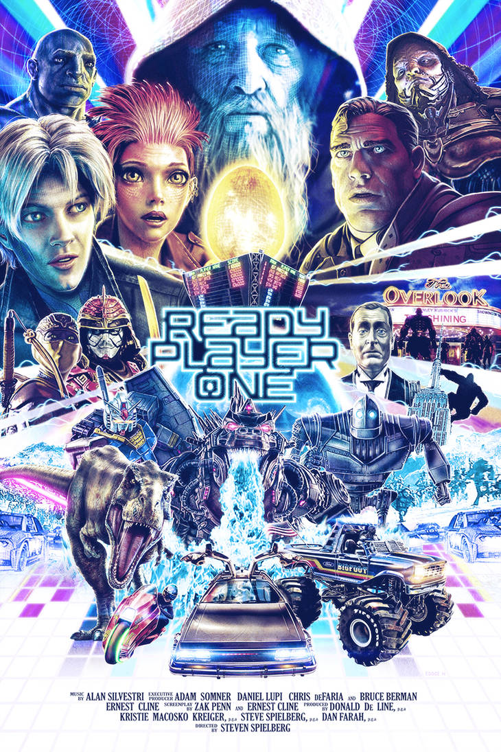 READY PLAYER ONE Poster by EddieHolly on DeviantArt