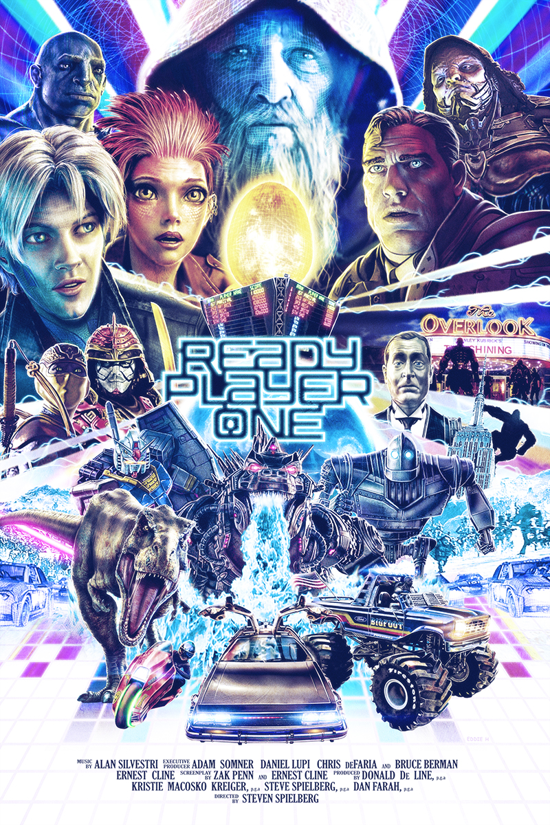 Ready Player One Movie Poster (My Version) by TylerCluberlang on DeviantArt