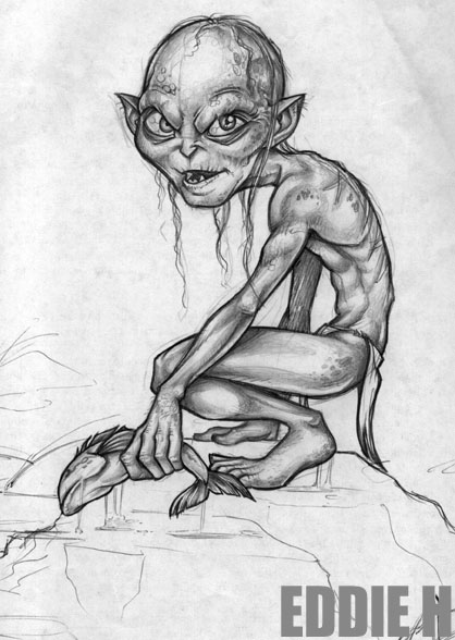 Gollum Sketch