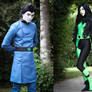 Dr. Drakken and Shego Cosplay (from Kim Possible)