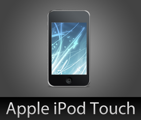 iPod Touch with PSD