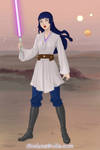 Hinata as a Jedi Knight