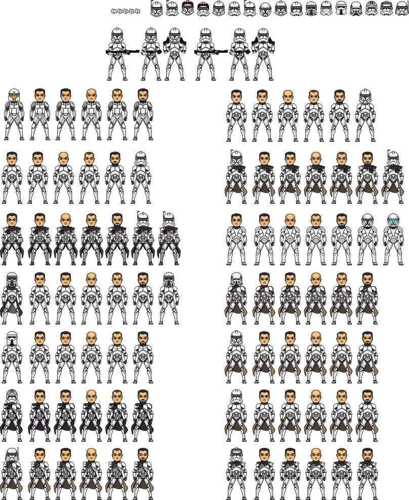 Clone Trooper Templates by Legodecalsmaker961 on DeviantArt