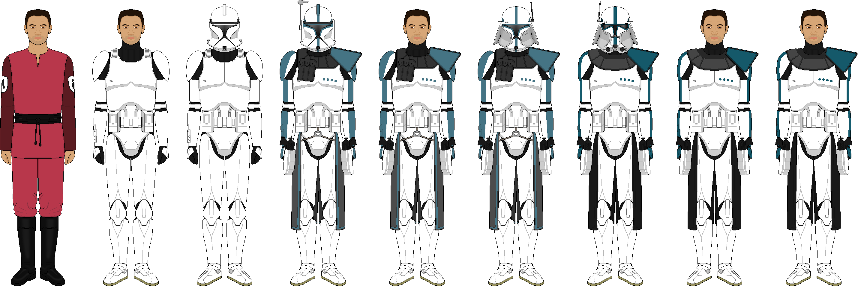Clone Commander Rico (DailyTactics Headcanon) by Legodecalsmaker961 on ...