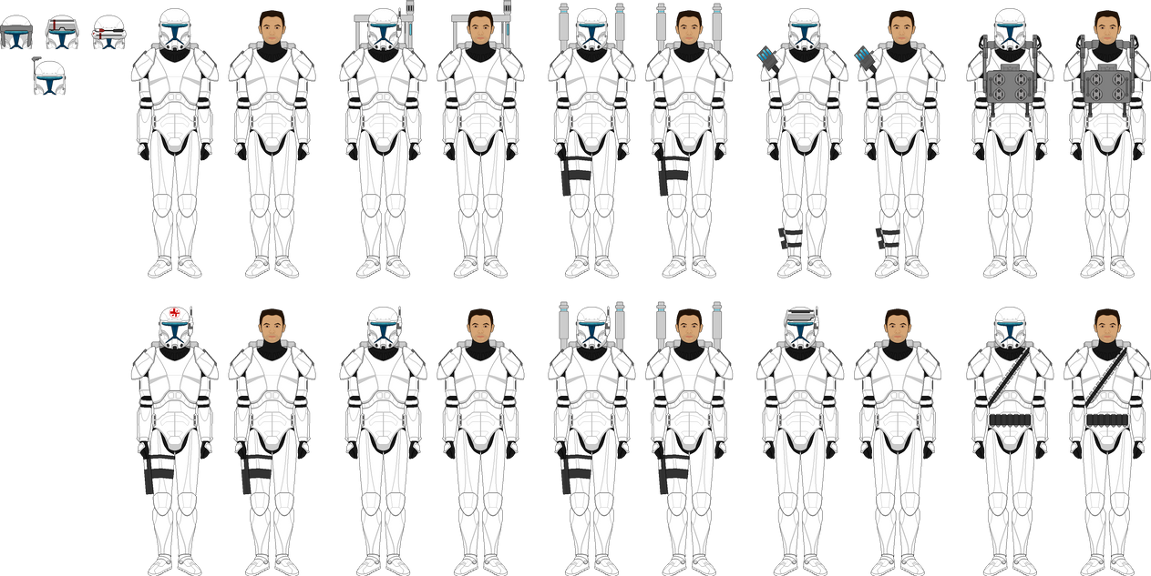 Clone Commandos by Legodecalsmaker961 on DeviantArt