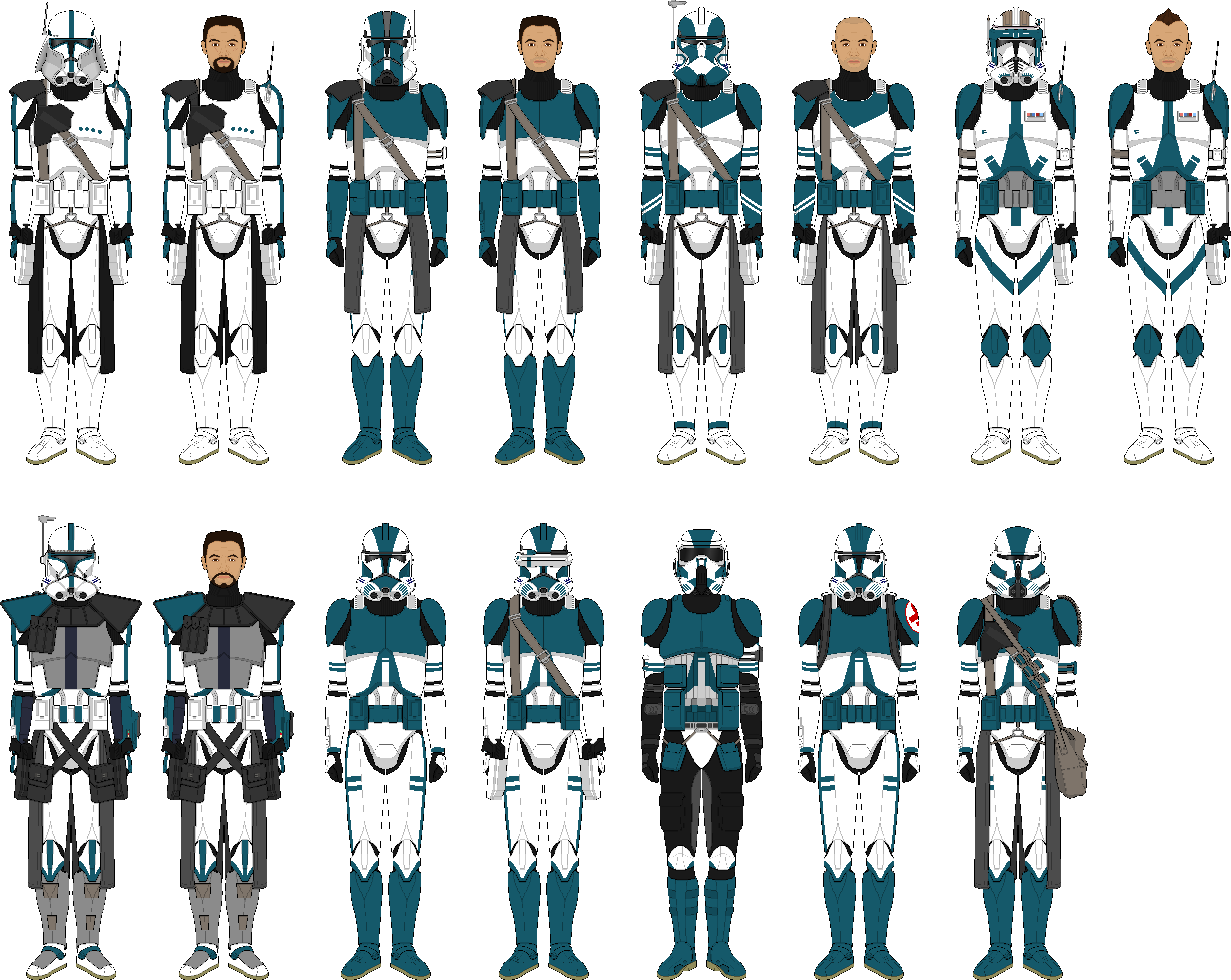 Rico's Battalion (My Headcanon) by Legodecalsmaker961 on DeviantArt