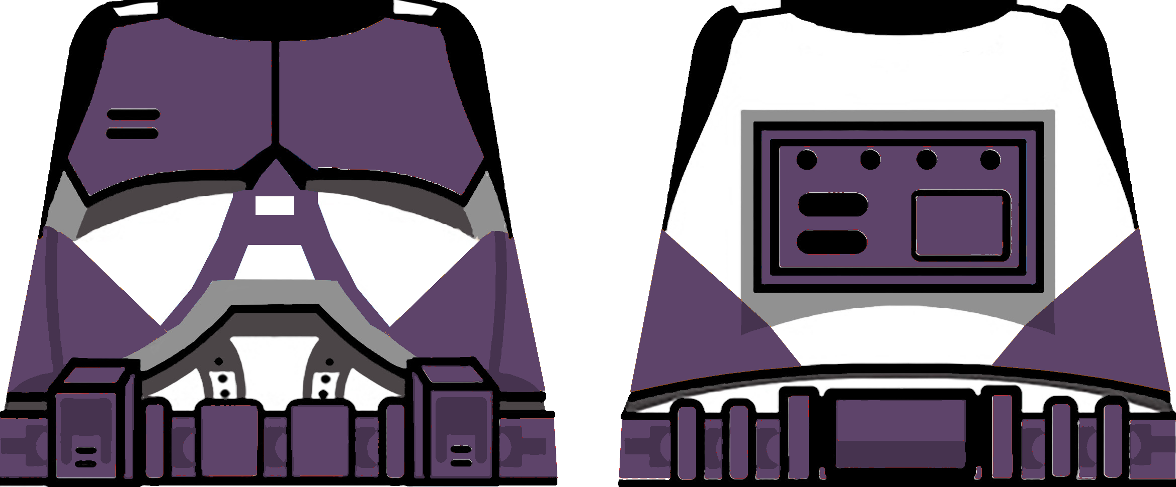 76th Clone Trooper Torso Decal by Legodecalsmaker961 on DeviantArt