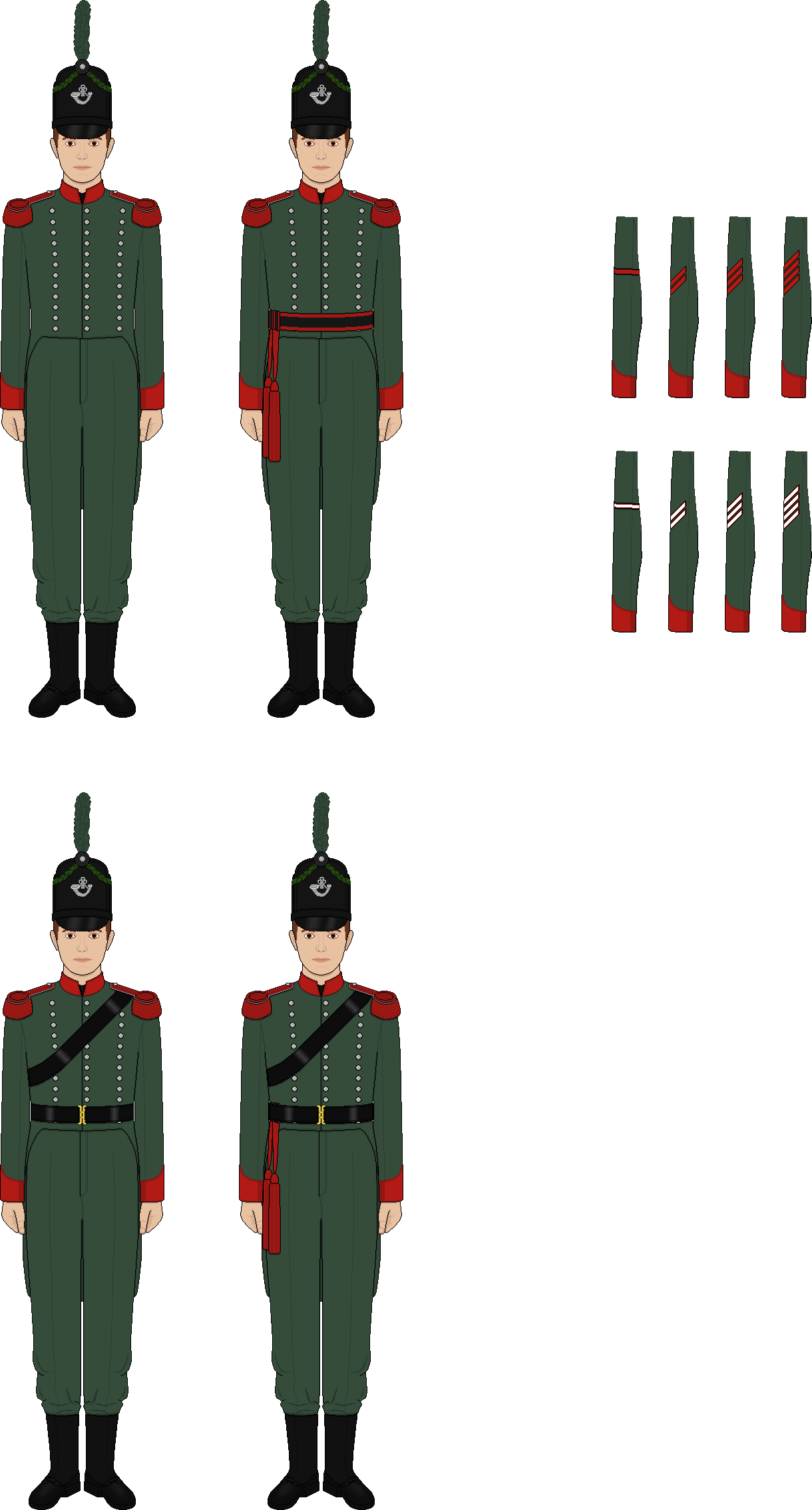 60th Regiment of Foot (60th Rifles) Uniform by Legodecalsmaker961 on ...