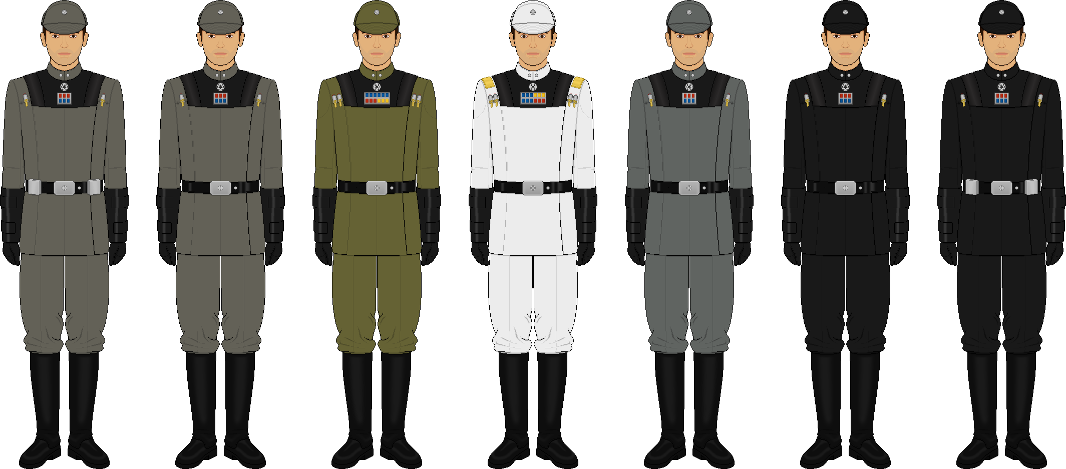 The Fel Fel Empire Male Officers (My Headcanon) by Legodecalsmaker961 on DeviantArt