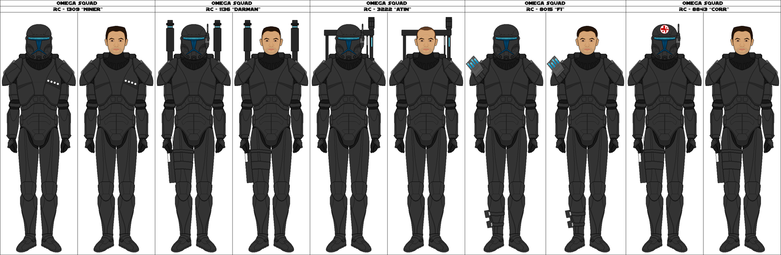 Clone Commando Omega Squad by Legodecalsmaker961 on DeviantArt