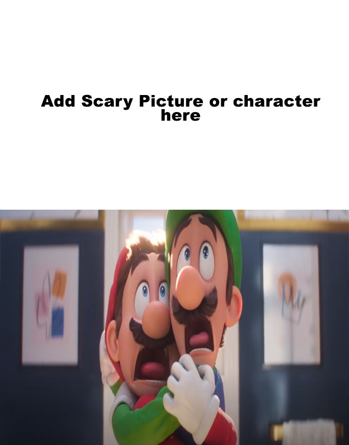 Mario And Luigi Scared Of What Meme by Legodecalsmaker961 on DeviantArt