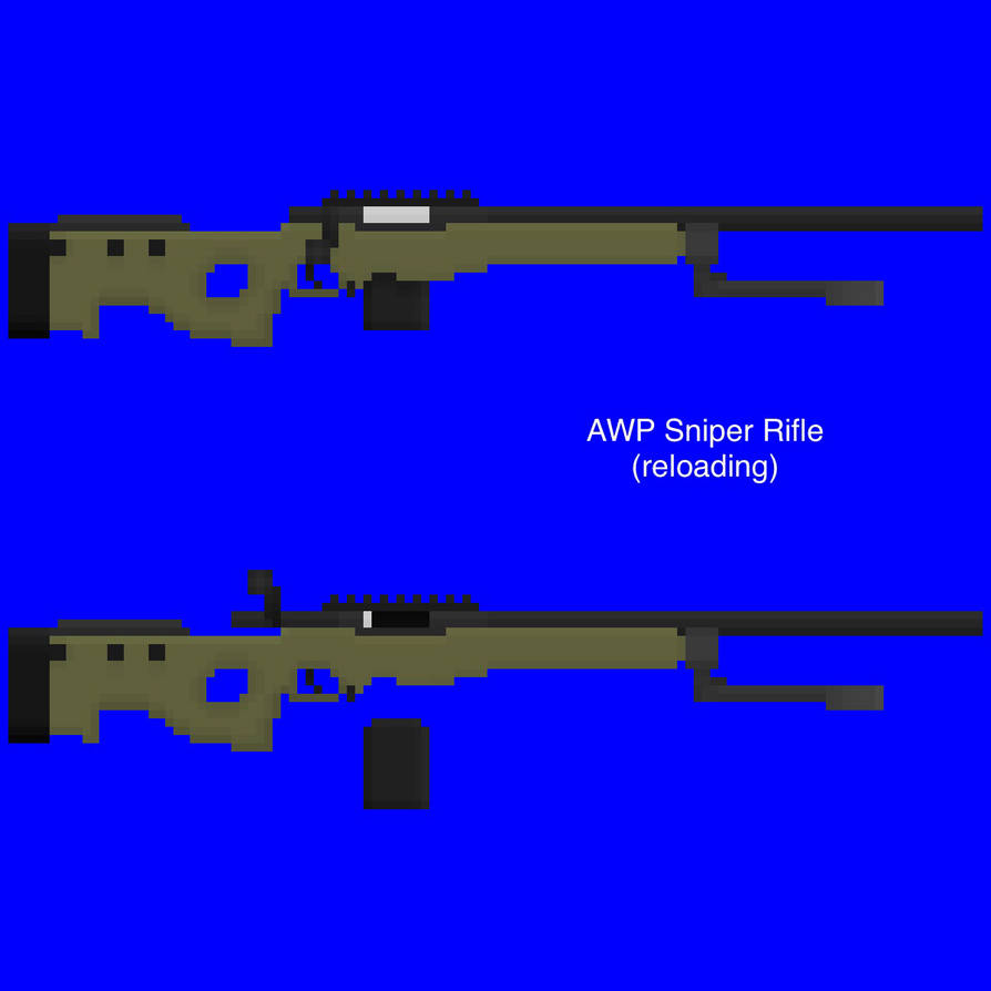 AWP Sniper Rifle (reloading) by TREX2219 on DeviantArt