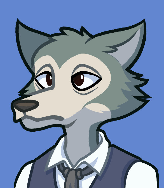 I finally watched Beastars, so I drew Legoshi by War-Dyn27 on DeviantArt
