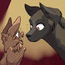 Sauron and Thuringwethil