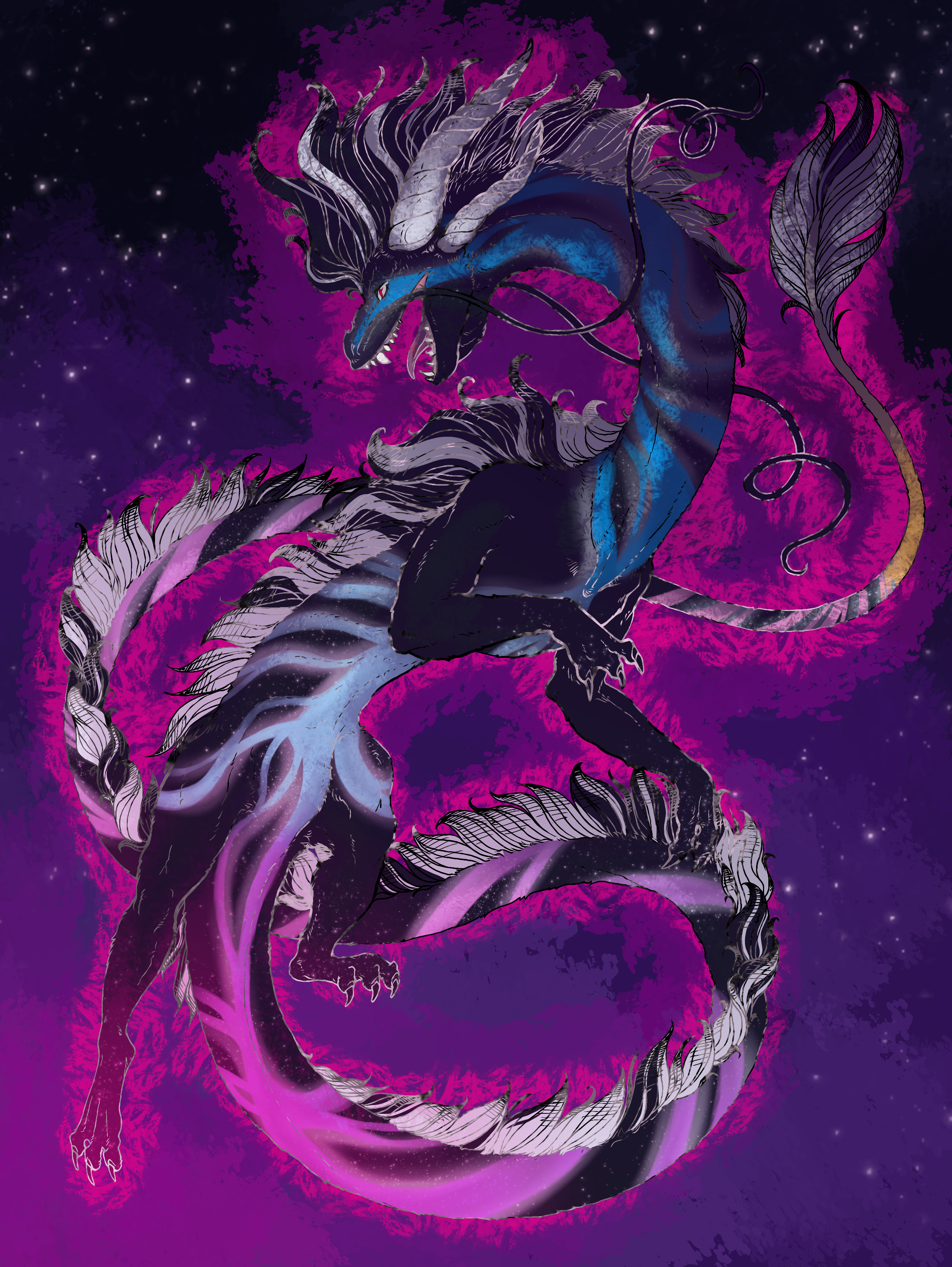 Maned Dragon