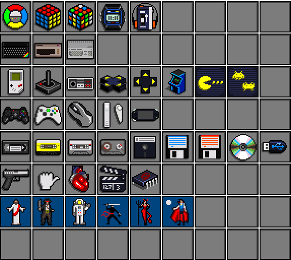 Pixel Art Icons 01 by Ricardo73 on DeviantArt
