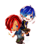 Sora And Luke Chibi