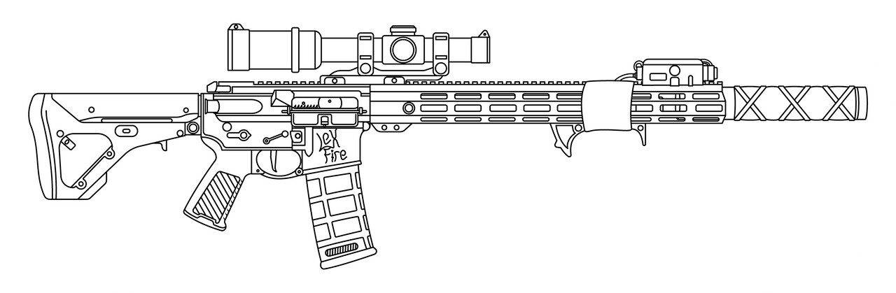 Ar15 DMR By LexFireGG On DeviantArt ar15-dmr-by-lexfiregg-on-deviantart