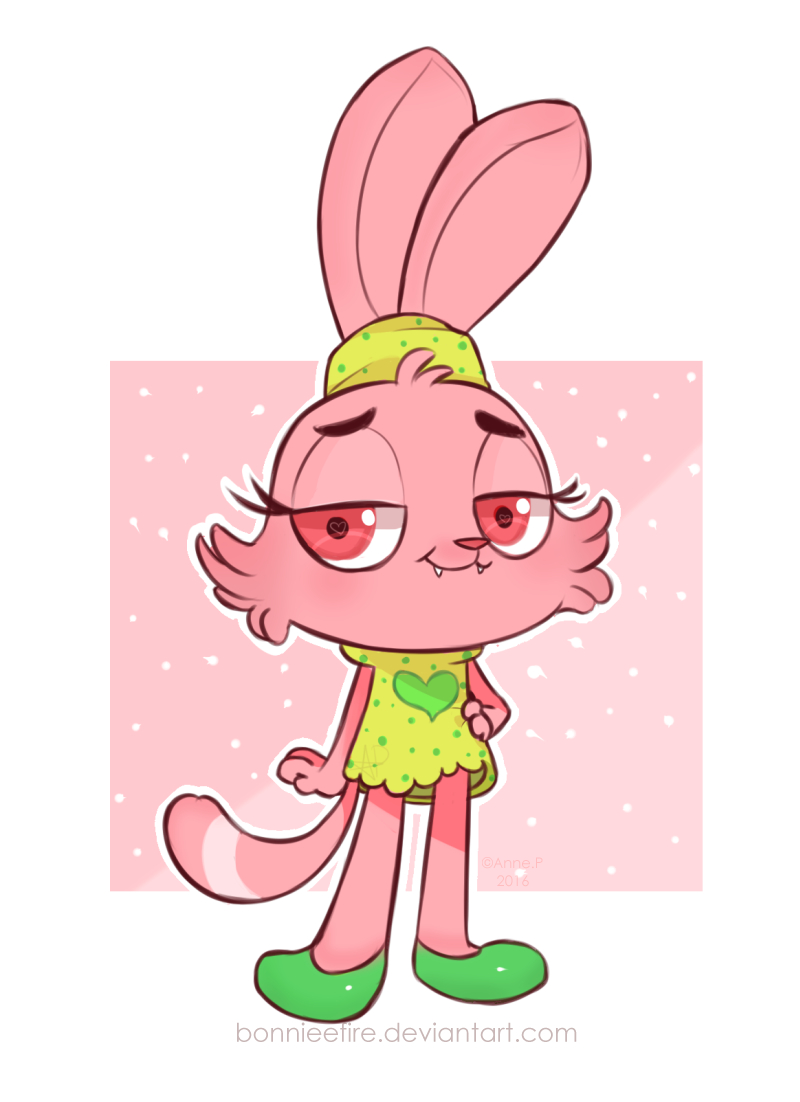 Pink Rabbit From Chowder Chowder And Panini Deviantart