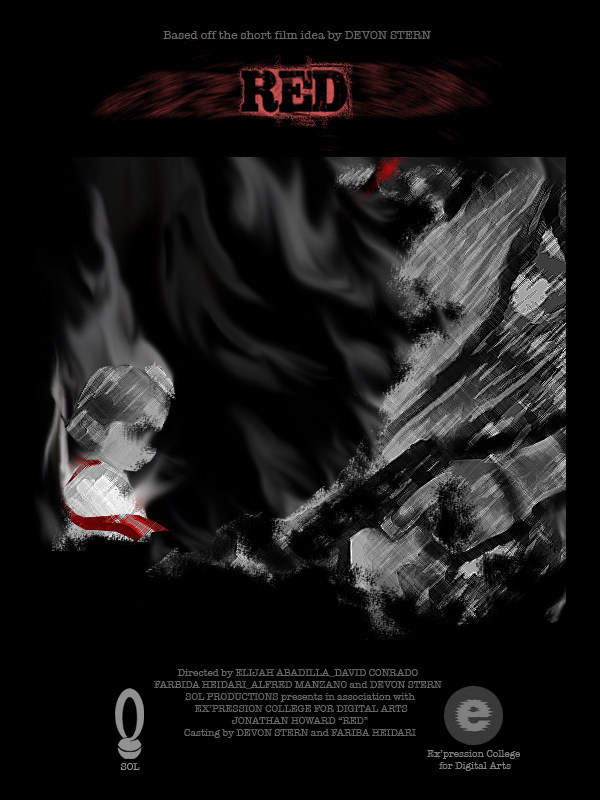 'RED' Poster Design by ViciousXProductions on DeviantArt