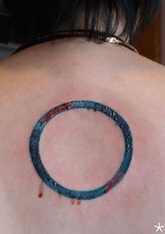 Circle Tattoo Closeup By Spoonseeker On Deviantart