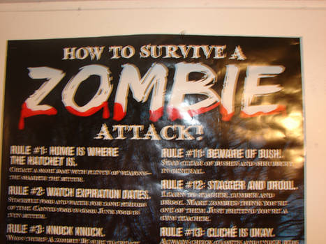 How to Survive a Zombie Attack
