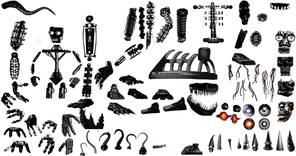 Endoskeleton Resources Pack By De Activating D93on by editchair000 on ...
