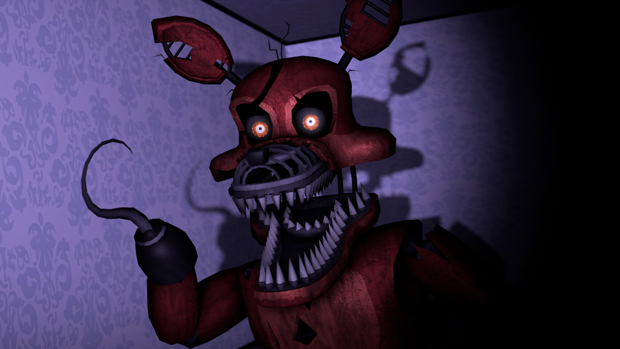 Withered Foxy Jumpscare by Basilisk2002 on DeviantArt