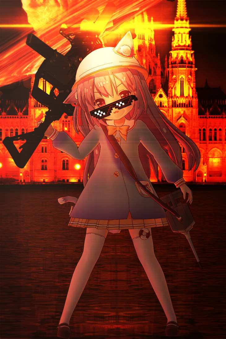 {MMD} Loli with a gun. by Ferates on DeviantArt