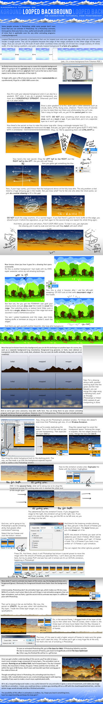 PS Tutorial- Looped Background