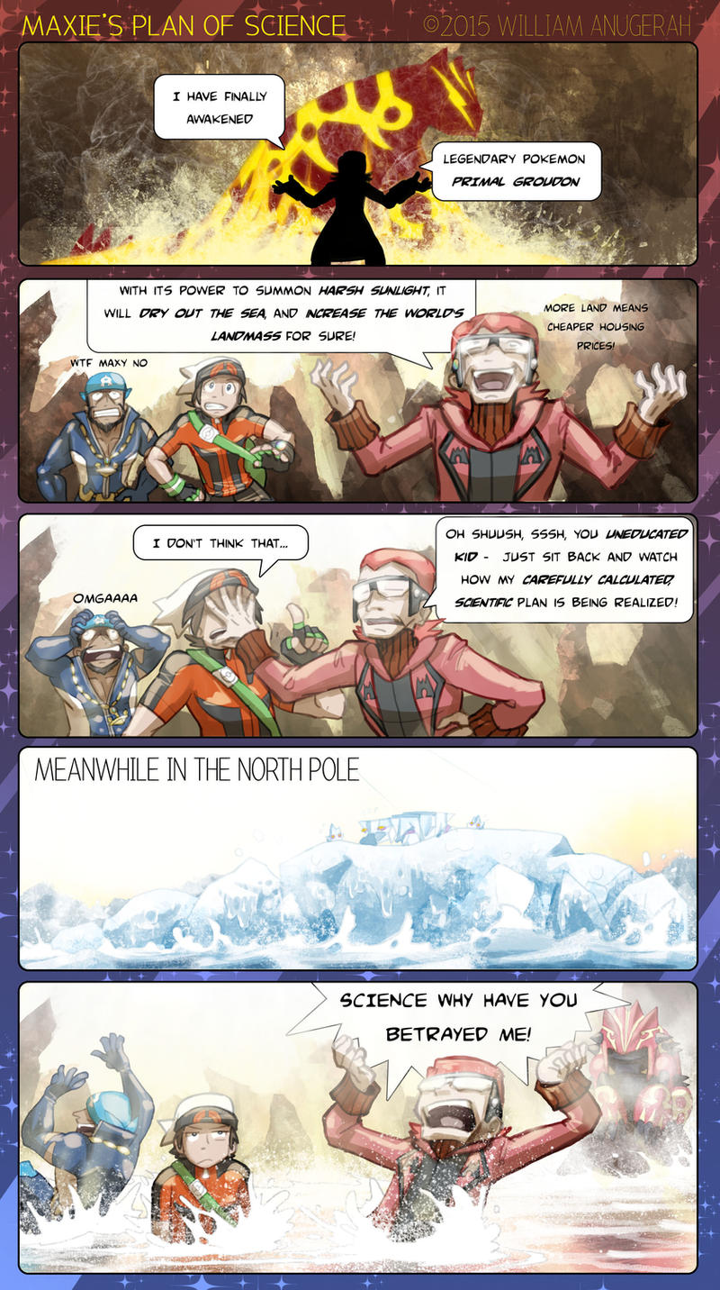 Maxie is a disgrace to science nerds everywhere