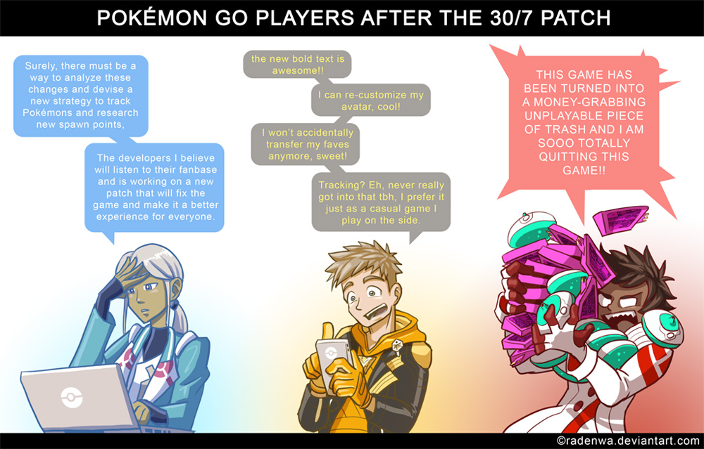 Pokemon Go Latest Patch By Radenwa On Deviantart