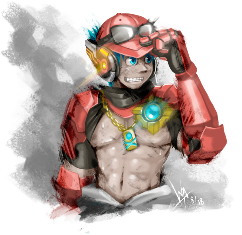 Greasy Mechanic Guy by RadenWA